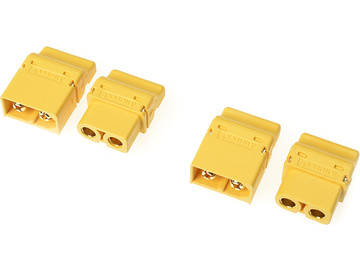 Konektor zlacený XT-60PT (2 páry) / GF-1044-001
