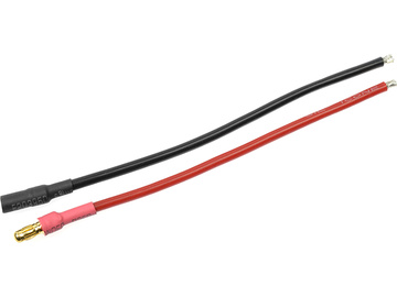Konektor zlacený 3.5mm s kabelem kabel 14AWG 10cm (1 pár) / GF-1051-001
