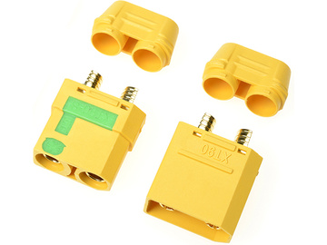 Connector Gold Plated XT-90S Anti Spark (1 pair) Connector Gold Plated XT-90S Anti Spark (1 pair) / GF-1054-001