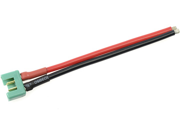 Konektor zlacený MPX samec s kabelem 14AWG 10cm / GF-1071-003