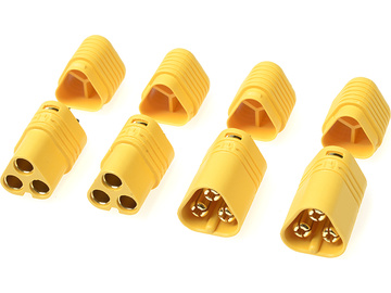 Connector Gold Plated MT-60 w/ Cap (2 pairs) / GF-1091-001