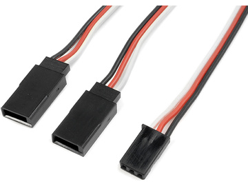 Kabel serva Y plochý Futaba 22AWG 15cm / GF-1100-020