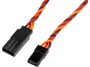Kabel serva prodlužovací kroucený JR 22AWG 90cm Kabel serva prodlužovací kroucený JR 22AWG 90cm / GF-1111-014