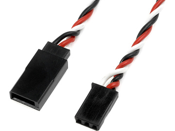 Servo Extension Lead Twisted Futaba HD 22AWG 50cm / GF-1120-013
