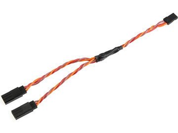 Kabel serva Y kroucený JR HD 22AWG 15cm / GF-1121-020