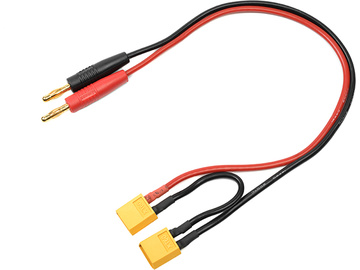 Nabíjecí kabel - XT60 přístroj  sériový 14AWG 30cm / GF-1200-091