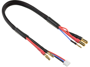 Nabíjecí kabel s 2S XH -> 4mm/2mm 30cm / GF-1202-125