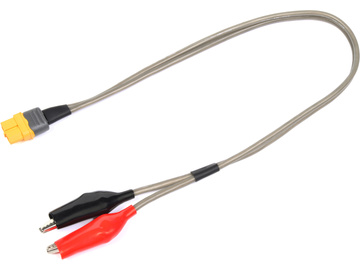 Konverzní kabel Pro XT-60 samice - krokosvorky 14AWG 40cm / GF-1205-033