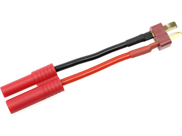 Konverzní kabel Deans přístroj - 4.0mm zlacený 14AWG / GF-1300-070