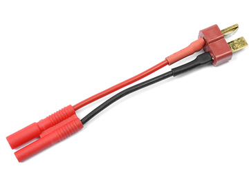 Konverzní kabel Deans samec - 2.0mm zlacený 20AWG / GF-1300-071