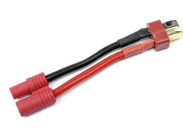 Konverzní kabel Deans samec - 3.5mm zlacený 14AWG / GF-1300-072