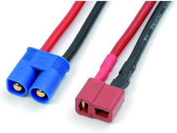 Konverzní kabel EC3 samec - Deans samice 14AWG / GF-1300-100