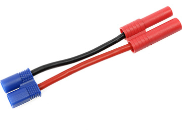 Konverzní kabel EC3 samec - 4.0mm zlacený 14AWG / GF-1300-101