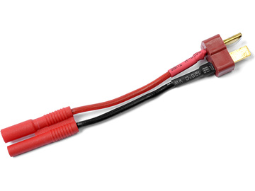 Konverzní kabel Deans samec - 2.0mm zlacený 20AWG / GF-1300-110
