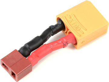 Power Adapter Lead Deans Battery Connector - XT-90 Device Connector 12AWG Power Adapter Lead Deans Battery Connector - XT-90 Device Connector 12AWG / GF-1301-089