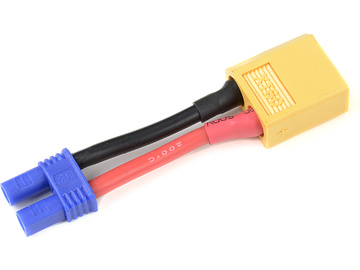 Konverzní kabel EC2 baterie - XT-60 přístroj 14AWG / GF-1301-099