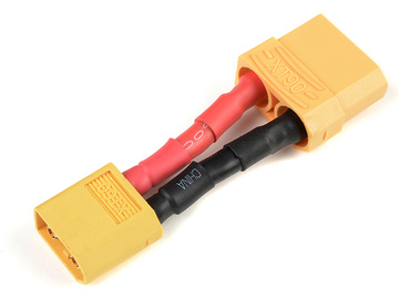 Power Adapter Lead XT-60 Device Connector - XT-90 Battery Connector 12AWG / GF-1301-137