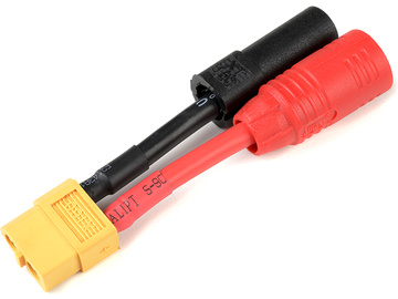 Power Adapter Lead XT-60 Battery Connector - AS-150 + XT-150 12AWG / GF-1301-146
