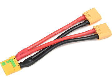 Paralelní Y-kabel XT-90 Anti-Spark 10AWG 12cm / GF-1321-026