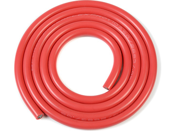Kabel se silikonovou izolací Powerflex 10AWG červený (1m) / GF-1341-020
