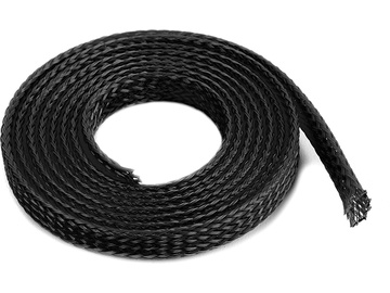 Ochranný kabelový oplet 6mm černý (1m) / GF-1476-010