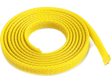 Ochranný kabelový oplet 6mm žlutý (1m) / GF-1476-013