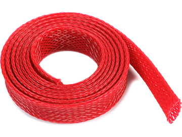 Ochranný kabelový oplet 10mm červený (1m) / GF-1476-032