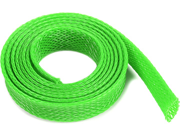 Ochranný kabelový oplet 10mm zelený (1m) / GF-1476-034