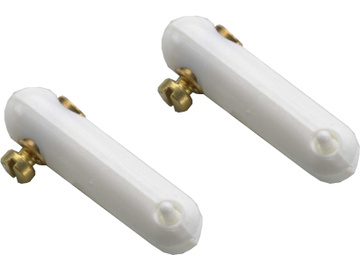 Nylon Clevis w/ Locking Screw - Wires Up To Dia. 2mm (2) / GF-2107-003