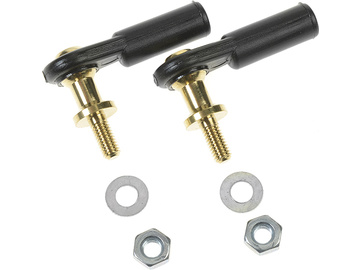 Nylon Ball Link M4 Large - M3 Long Ball (2) / GF-2147-002