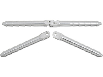 Aluminium Pin Hinge - Dia. 6x98mm - Wire Fixing (2) / GF-2179-023