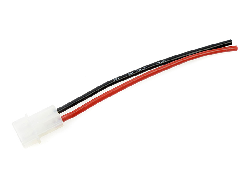 Konektor zlacený AMP samice s kabelem 16AWG 10cm