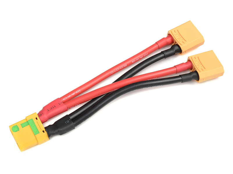 Paralelní Y-kabel XT-90 Anti-Spark 10AWG 12cm