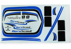 Hobbyzone samolepky modré: Aeroscout 1.1m