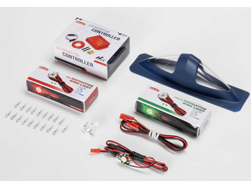 Hangar 9 sada LED osvětlení, čočky: Hawk/T-45 140-160N / HAN1375024