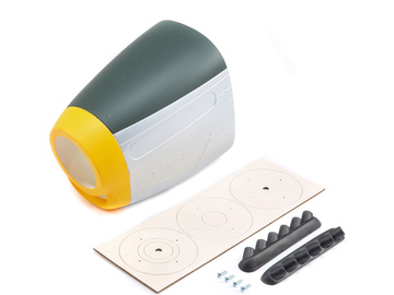 Hangar 9 Cowling with Exhausts: P-51D Mustang 20cc / HAN282006B