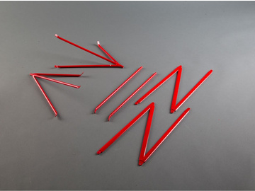 Hangar 9 sada ocelových vzpěr křídel: Fokker D.VII 2.2m / HAN289012