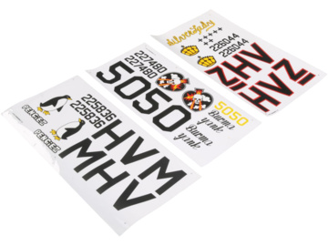 Hangar 9 samolepky (3): P-47D 20cc Hangar 9 samolepky (3): P-47D 20cc / HAN299013