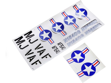 Hangar 9 samolepky: Van's RV-4 2.1m Hangar 9 samolepky: Van's RV-4 2.1m / HAN488524