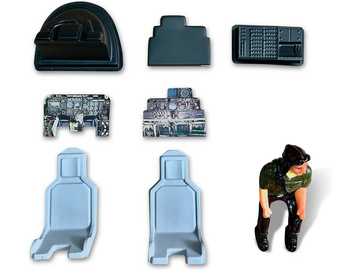 Hangar 9 Cockpit Hatch Parts: OV-10 Bronco 20cc / HAN505515