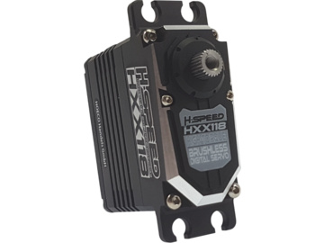 H-Speed servo HXX118 40kg.cm 0.124s/60° 25T H-Speed servo HXX118 40kg.cm 0.124s/60° 25T / HSP0033