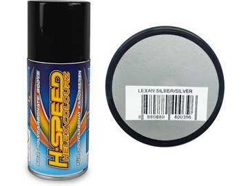 H-Speed barva ve spreji stříbrná 150ml H-Speed barva ve spreji stříbrná 150ml / HSPS003