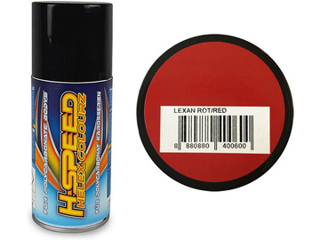 H-Speed barva ve spreji červená 150ml / HSPS006
