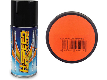 H-Speed barva ve spreji fluorescenční červená 150ml / HSPS012