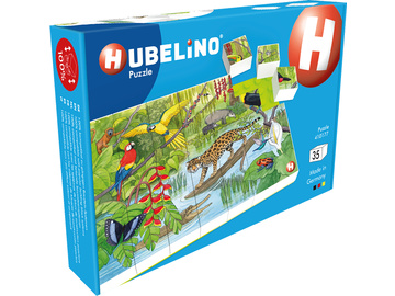 HUBELINO Puzzle - Zvířata v pralese / HUB410177