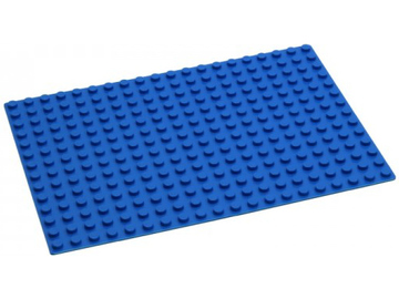 HUBELINO Podložka na stavění 20 x 14 bodů modrá / HUB420305