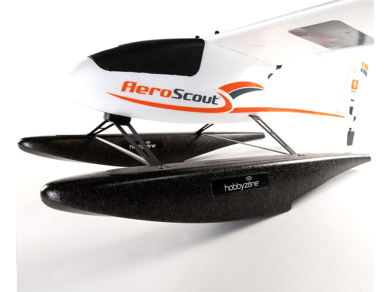 Hobbyzone plováky: AeroScout 1.1m