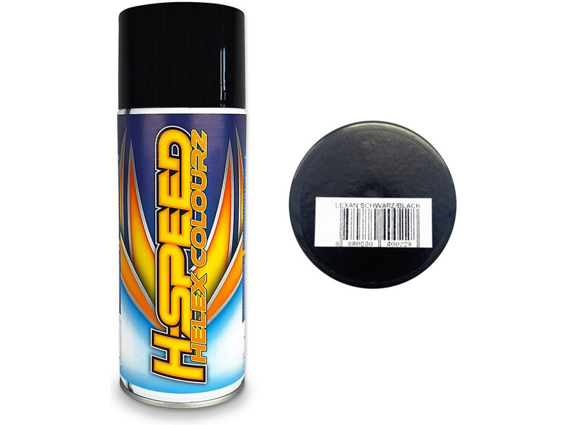 H-Speed farba v spreji čierna 400ml HSPS103