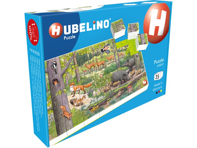 HUBELINO Puzzle - Zvířata v lese