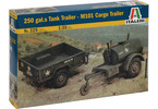 Italeri 250 GAL.S TANK TRAILER - M101 CARGO TRAILER (1:35)